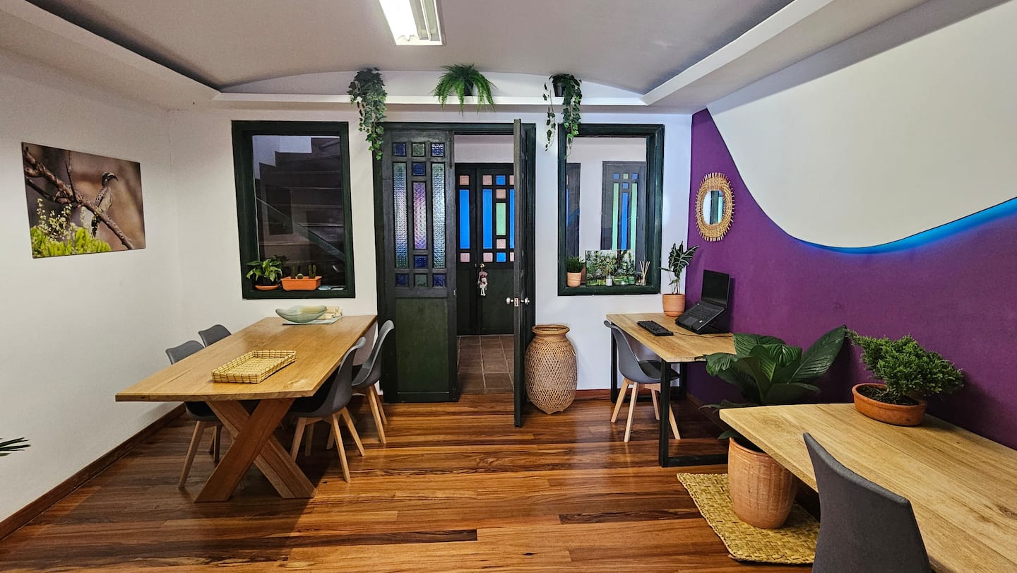 Shared interior space at the selected Cali home.